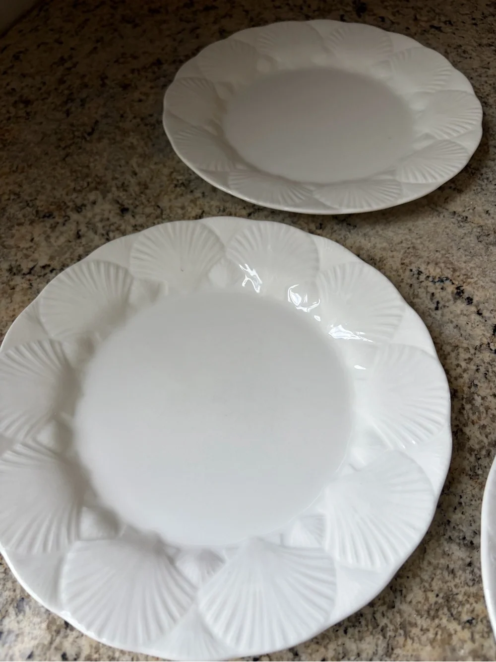 Wedgewood Oceanside China 4 8” side salad plates